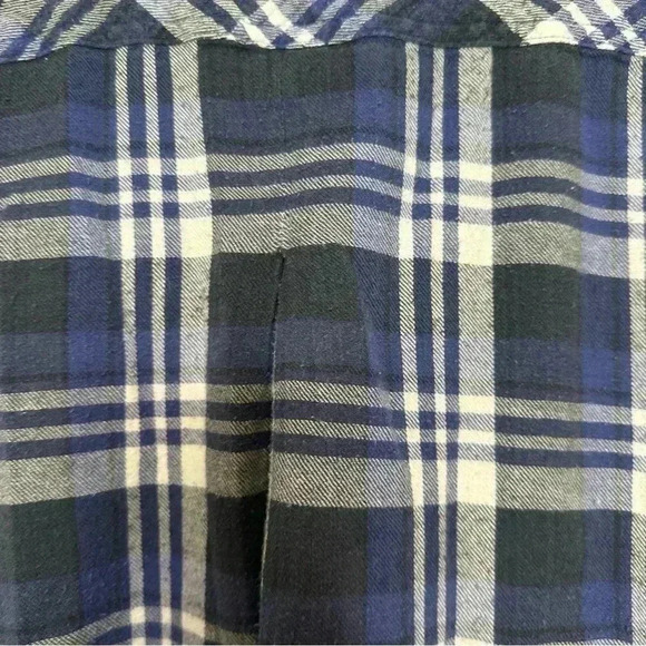 Wind River Button Up Plaid Shirt Front Pockets Blue / White / Black Size XL - Picture 13 of 16